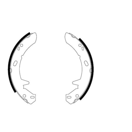 Pagid Brakes Brake Shoe Kit, 355051251 355051251